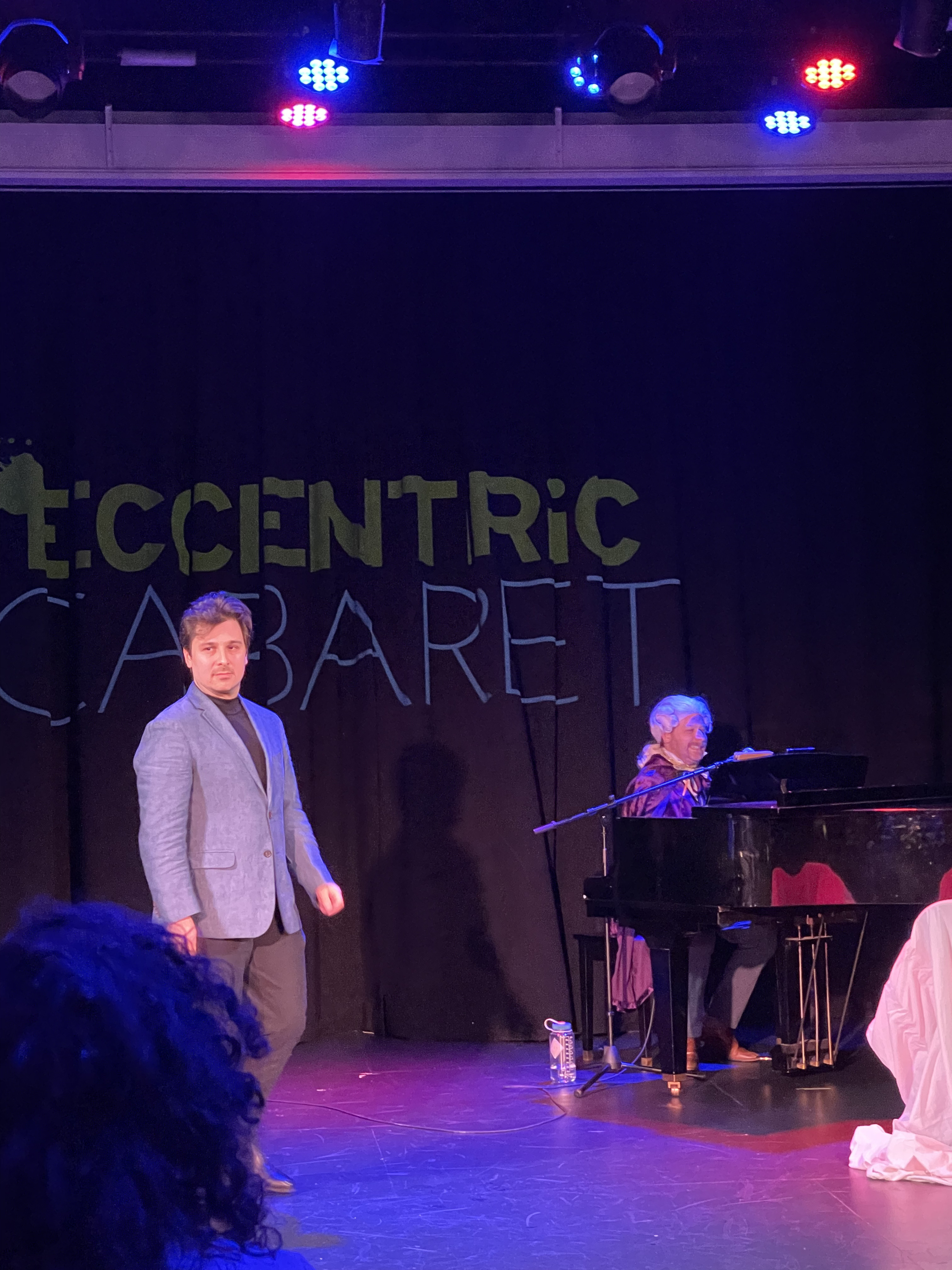 Benj at the Eccentric Cabaret